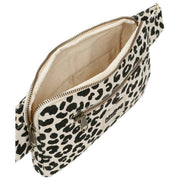 Sac Banane Rectangulaire Hindbag Harry - Léopard Blanc Cassé