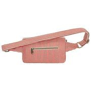 Sac banane rectangulaire Hindbag Harry - Rayures rouges