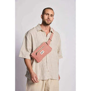 Sac banane rectangulaire Hindbag Harry - Rayures rouges