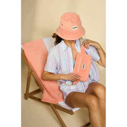 Sac Banane Hindbag Harry Rectangle Terry - Rose Corail