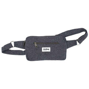 Hindbag Harry Rectangular Bum Bag - Denim Grey