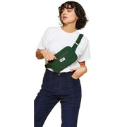 Hindbag Harry Rectangular Bum Bag - Forest Green