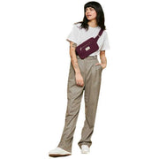 Hindbag Harry Rectangular Bum Bag - Plum Purple