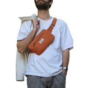 Hindbag Harry Rectangular Bum Bag - Sienna Orange