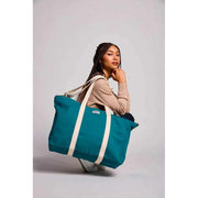 Sac week-end Hindbag Jean - Bleu paon