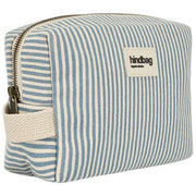 Trousse de Toilette Hindbag Leon - Rayures Bleues