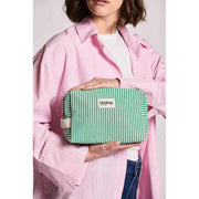 Trousse de Toilette Hindbag Leon - Rayures Vertes