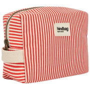 Trousse de Toilette Hindbag Leon - Rayures Rouges