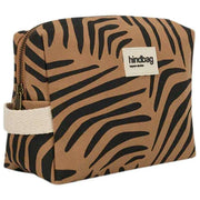 Trousse de Toilette Hindbag Leon - Zebra Cannelle Marron