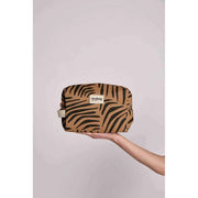 Trousse de Toilette Hindbag Leon - Zebra Cannelle Marron