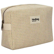 Trousse de Toilette Tissée Hindbag Leon - Beige Nude