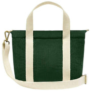 Sac à bandoulière carré Hindbag Louise - Velours Vert Pin