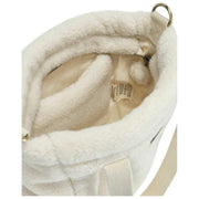 Sac à bandoulière Hindbag Louise Square Teddy - Blanc arctique