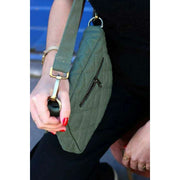 Sac à bandoulière matelassé Hindbag Margault - Vert olive