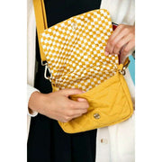 Sac à Bandoulière Matelassé Hindbag Margault - Jaune Safran
