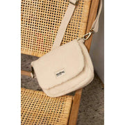 Sac à Bandoulière Hindbag Margault Teddy - Blanc Arctique