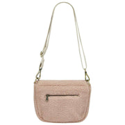 Sac à Bandoulière Hindbag Margault Teddy - Rose Poudré