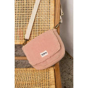 Sac à Bandoulière Hindbag Margault Teddy - Rose Poudré