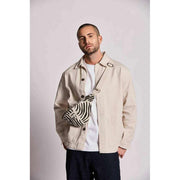 Sac banane Hindbag Olivia - Ecru Zebra Cream