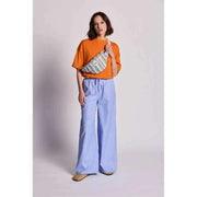 Sac banane Hindbag Olivia - Rayures orange/bleu