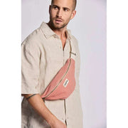 Sac banane Hindbag Olivia - Rayures rouges