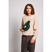 Sac Banane Hindbag Olivia - Velours Vert Pin