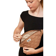 Hindbag Olivia Quilted Bum Bag - Cinnamon Brown