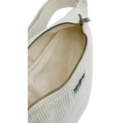 Hindbag Olivia Velvet Classic Bum Bag - Cream