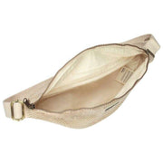 Sac banane tissé Hindbag Olivia - Nude