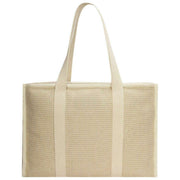 Sac fourre-tout tissé Hindbag Oscar - Beige Nude
