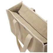 Sac fourre-tout tissé Hindbag Oscar - Beige Nude