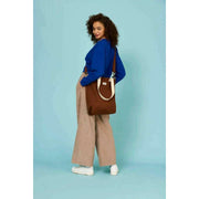 Sac fourre-tout Hindbag Paul - Marron chocolat