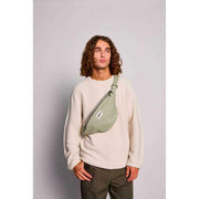 Grand sac banane Hindbag Sasha - Vert Argile