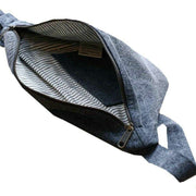Hindbag Sasha Large Bum Bag - Denim Grey