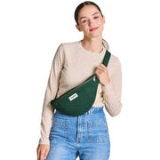 Hindbag Sasha Large Bum Bag - Forest Green