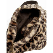 Hindbag Sasha Large Faux Leopard  Bum Bag - Brown
