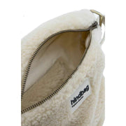 Hindbag Sasha Large Teddy Bum Bag - Cream