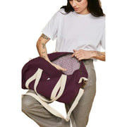 Hindbag Simon Duffle Bag - Plum Purple