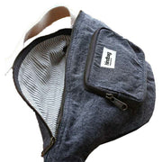 Hindbag Sofia XL Bum Bag - Denim Grey
