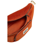 Sac Banane Hindbag Sofia XL - Velours Brique Orange