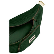 Sac Banane Hindbag Sofia XL - Velours Vert Pin