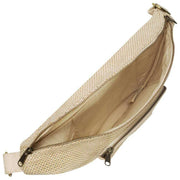 Sac Banane Tissé Hindbag Sofia XL - Beige Nude