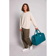 Hindbag Yves Grand Sac de Voyage - Bleu Paon