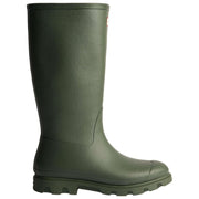 Bottes en caoutchouc isolées hautes Hunter Downpour - Vert olive foncé