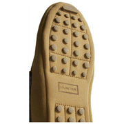 Pantoufle Mocassin Hunter à Col Tartan - Beige Naturel