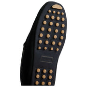 Chaussons Mocassins Hunter à Col Tartan - Marine
