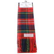 Écharpe en laine d'agneau Ingles Buchan Macpherson - Rouge/Vert/Bleu