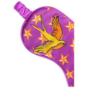 Masque pour les yeux en soie Lucy and the Golden Swallow de Jessica Russell Flint - Rose/Or
