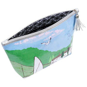 Trousse de maquillage Jessica Russell Flint St Ives - Bleu/Vert/Blanc
