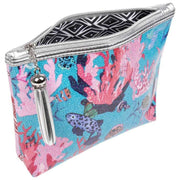 Trousse de maquillage Jessica Russell Flint Underwater Coral - Bleu/Rose